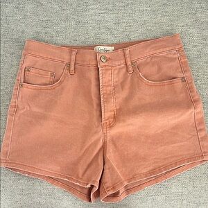 Women's Peach Shorts